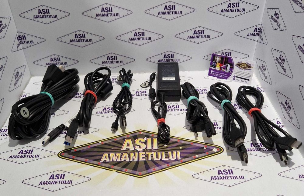 Asii Amanetului - Set complet Sony PlayStation VR (modelul PSVR v2) pentru PS4 / PS5, Ochelari CUH-ZVR2, Procesor CUH-ZVR2, 2 Controlere si cabluri