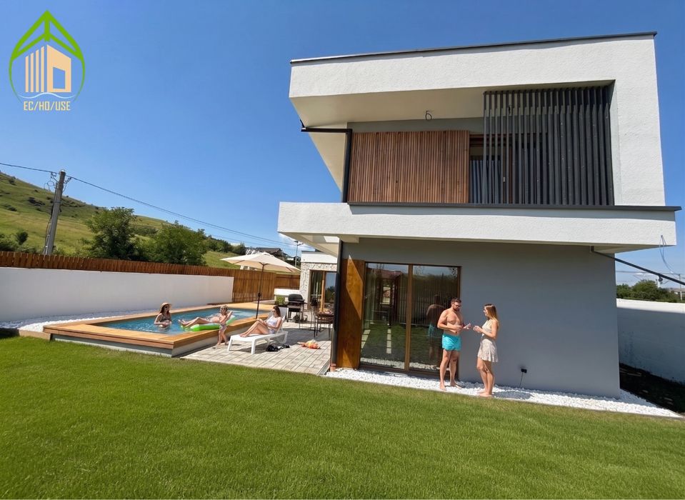 Parcela cu proiect autorizat vila Premium.Ansamblu privat Sanicoara CJ
