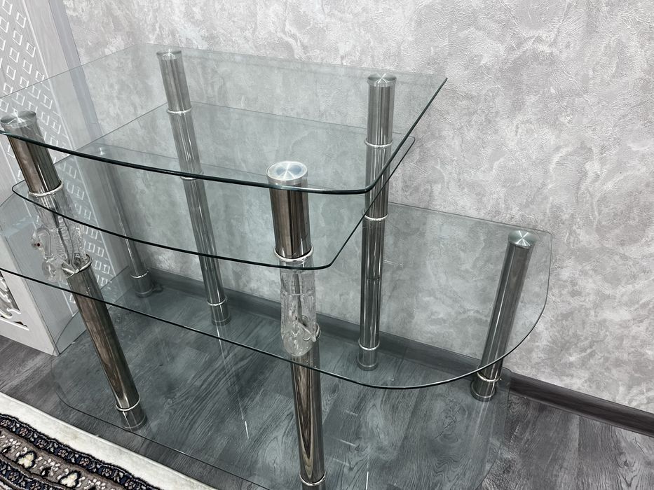 подставка стеклянная в отличном состоянии