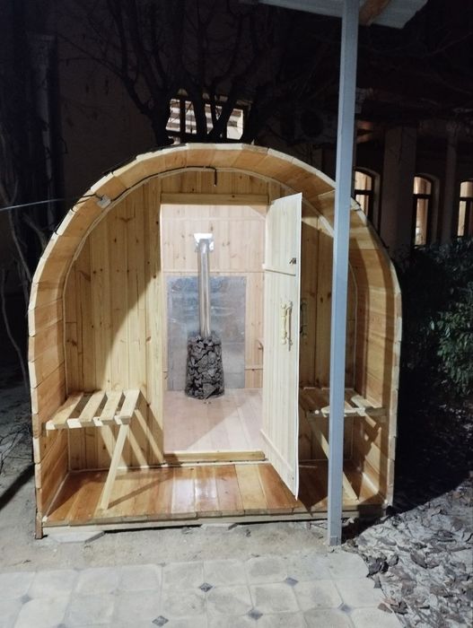 Изготовим бани из дерева