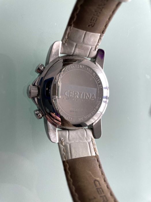 Vand ceas dama Certina 1888, DS Podium, mecanism elvetian, curea piele