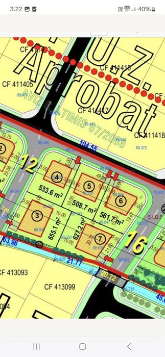 Vand teren cu proiect si AC duplex Calea Urseni