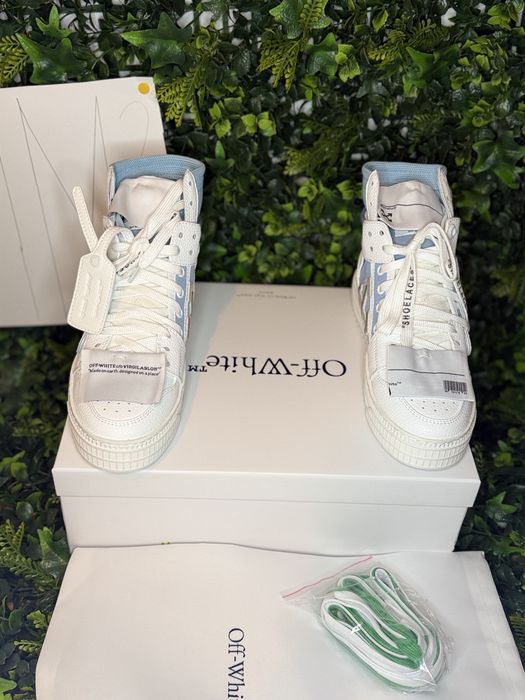 Adidasi/Sneakers off white blue and white off court 3.0