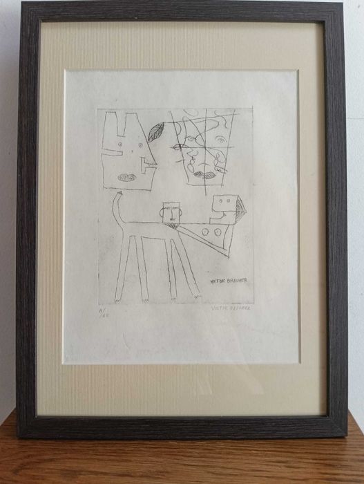 Gravura veche Victor Brauner - 5