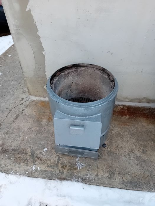 Boiler pe lemne inox