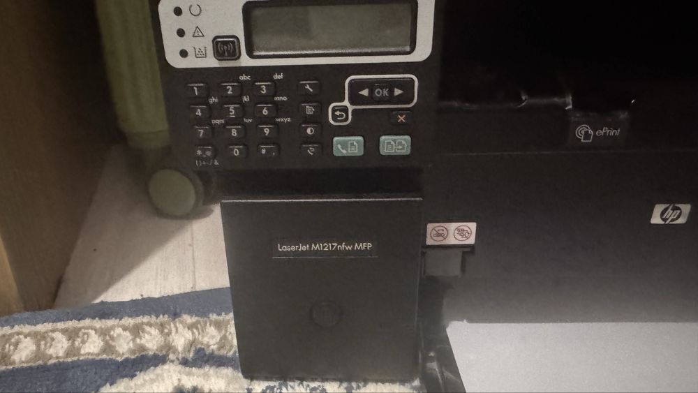 Принтер Laserjet M1217nfw MFP