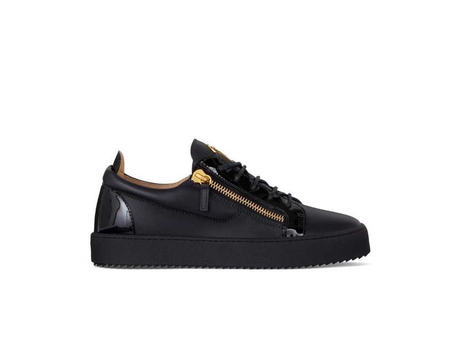 Giuseppe Zanotti Frankie Trainers Black/Gold