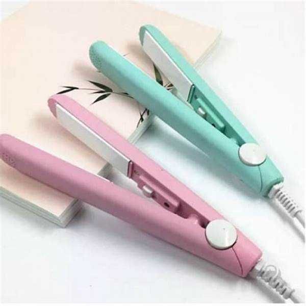 Мини преса за изправяне или вафли на косата