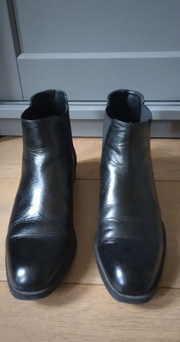 Cizme Chelsea din piele pentru femei