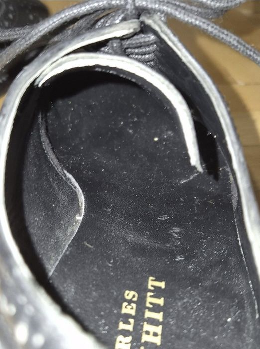 Pantofi Premium Charles Tyrwhitt Brogue, Talpă Cusută. Bărbati - 43