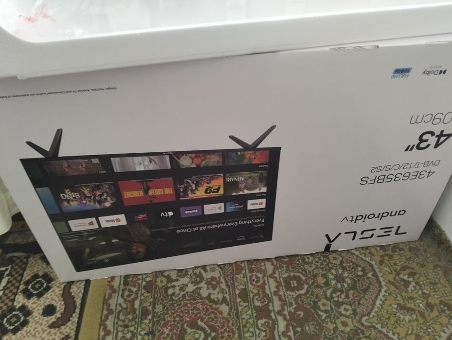 TV smart tesla andorid