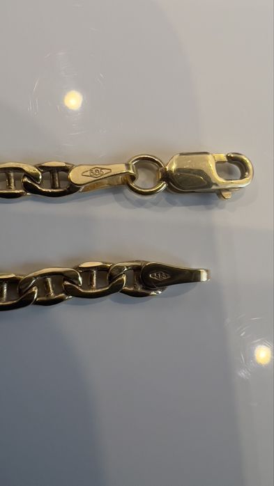 Lanț aur galben 14k nou.Greutate:4.6g, Lungime:50cm, Grosime:3.10mm