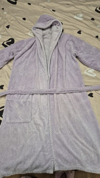 Дамски халат с качулка