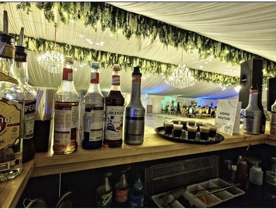 Vand open parfum ice cream bar cocktail bar mobil demontabil