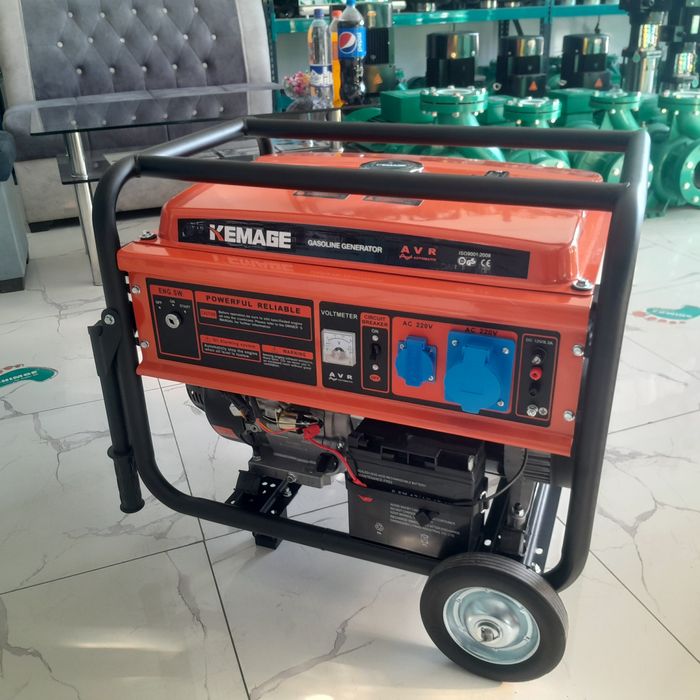 Генератор движок KEMAGE dvijok generator 220 v 7,5 kVt