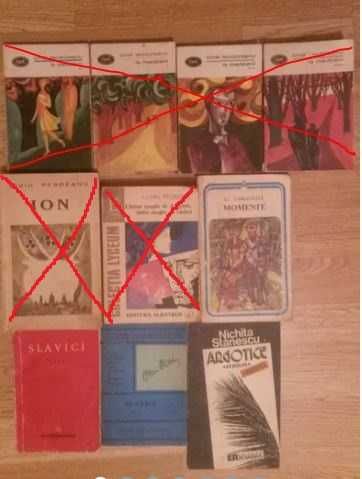 Carti in limba Romana sau de autori Romani