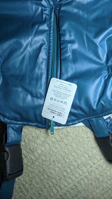 Нов детски зимен ватиран гащеризон Rainy 74 см (6-9м)