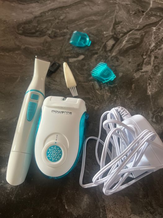 Epilator Rowenta Flower Love + accesorii, stare bună