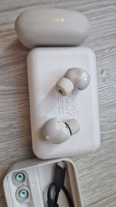 Casti Sony WF-1000XM5S, True Wireless, Bluetooth, Noise cancelling,Autonomie 24 ore Garantie emag