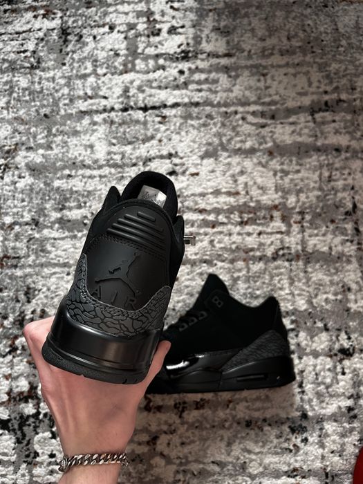 Jordan 3 black cat- 42,43,44