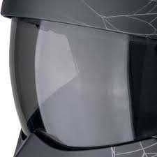 Мото каска Scorpion EXO-COMBAT II SPIDERWEB Matt Black-Silver