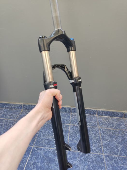 Вилка rock shox xc 30 silver tk