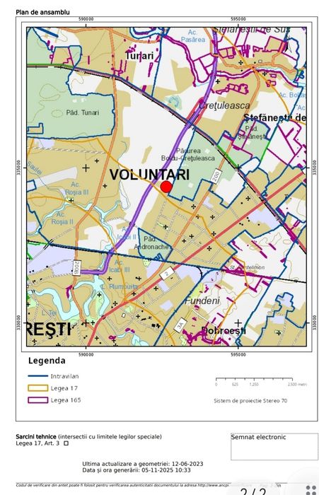 Vând teren voluntari Matei millo