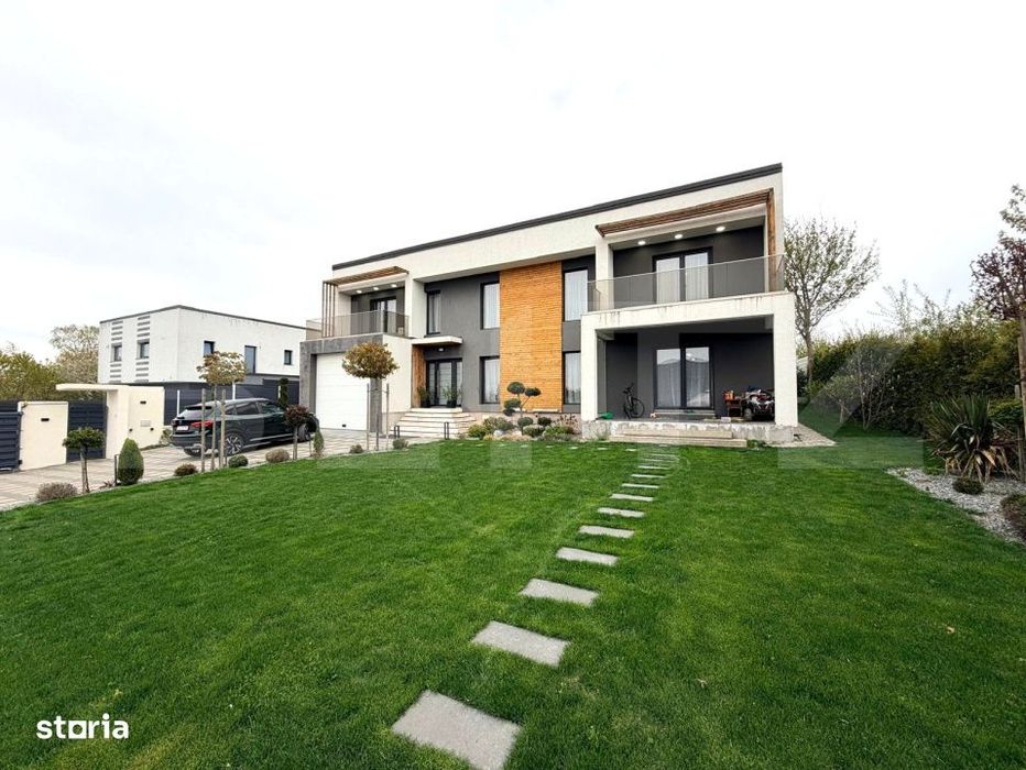 Casa moderna stil mediteranian, 252 mp construiti, zona rezidentiala B