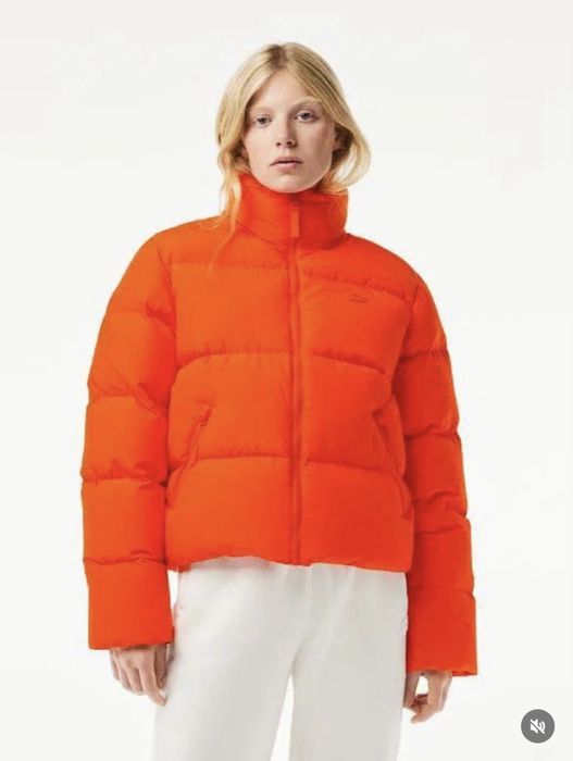 Пуховик женский Lacoste