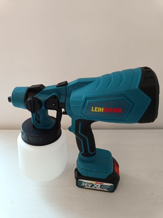 Aparat Pistol Electric De Vopsit Și Zugrăvit  2 Acumulatori