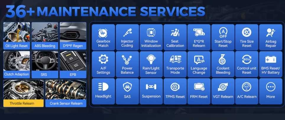 Автомобилна Диагностика Xtool D7