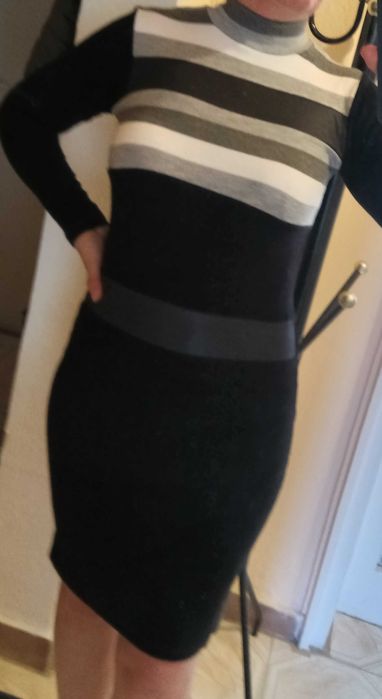 Трикотажна рокля есен/зима