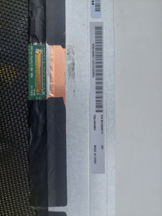 Display LED Slim Lenovo 15.6/40 pini