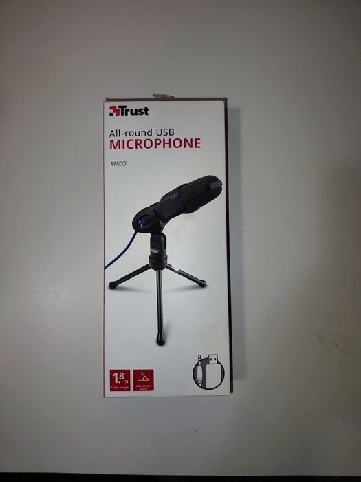 Microfon TRUST PC/laptop USB/jack SIGILAT