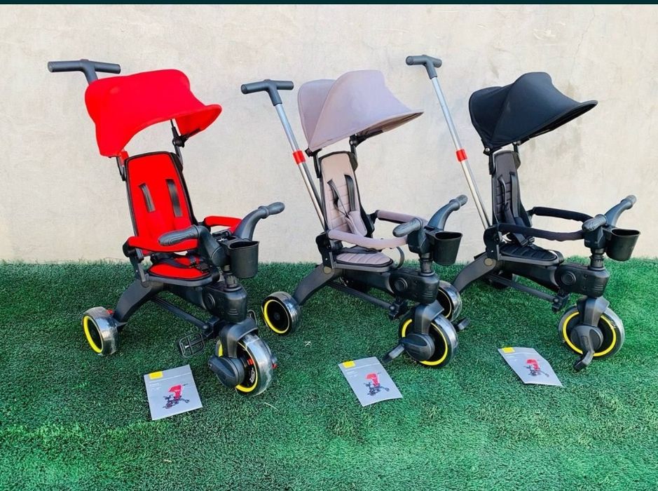 Новынка Расскладные велоколяски