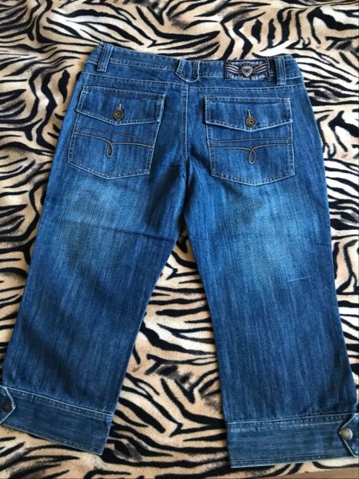 Продам джинсовые бриджи