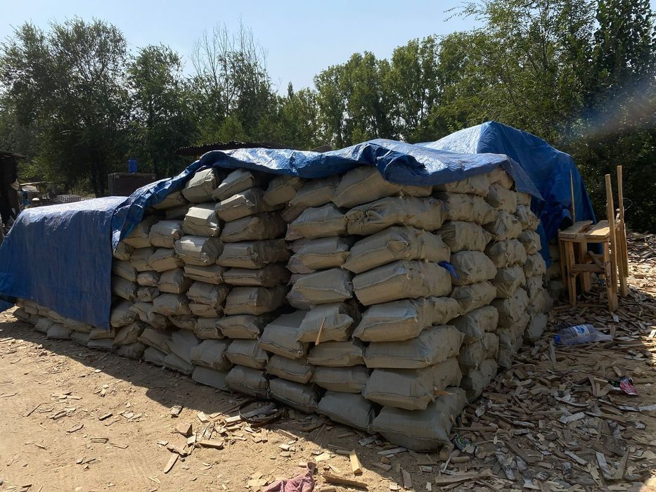 Дрова в мешках! Отын қаппен!