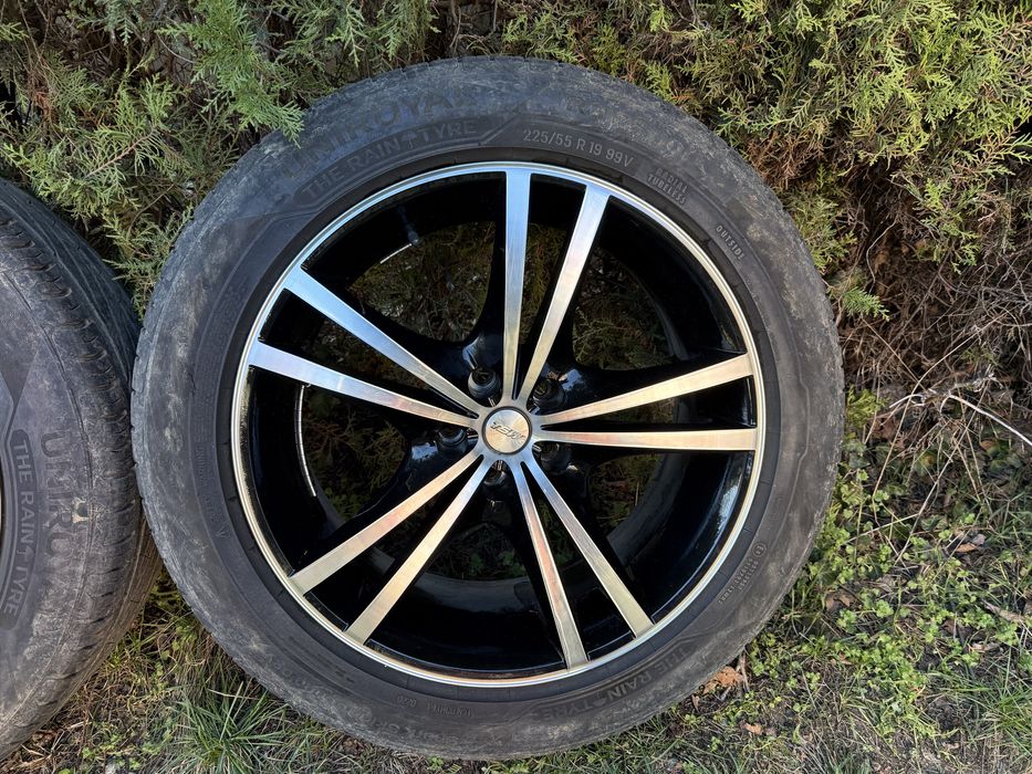 Универсални нов джанти 19 8J ET20 5x112 5x114,3 5x120 + гуми 225/55/19