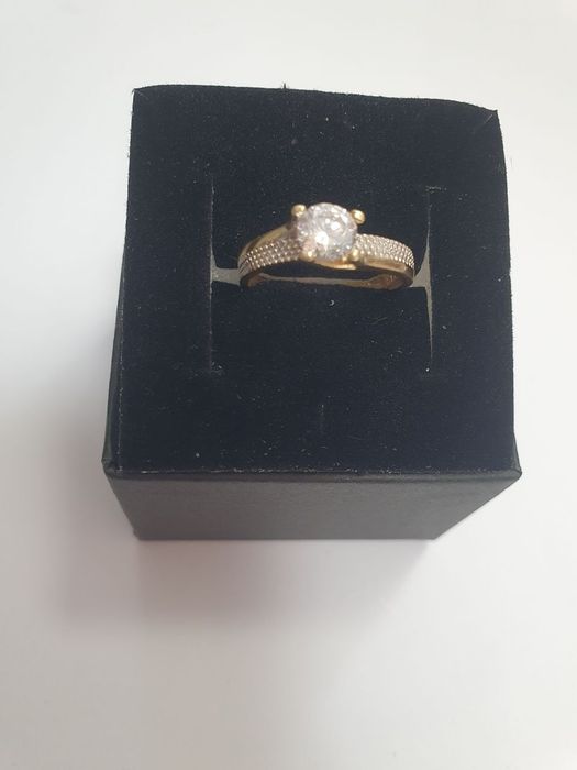 Inel logodna pietre 14k 2,63gr (cdc)