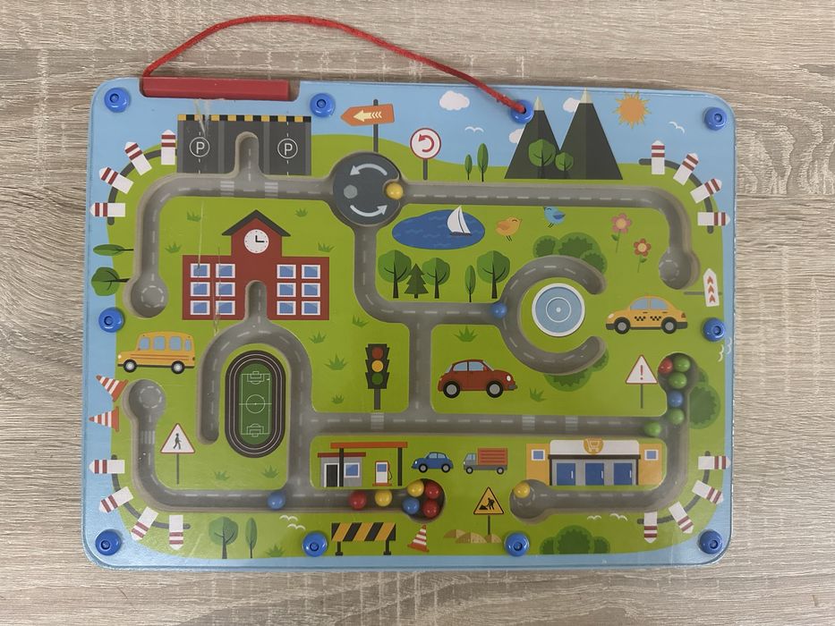 Лот дървени играчки