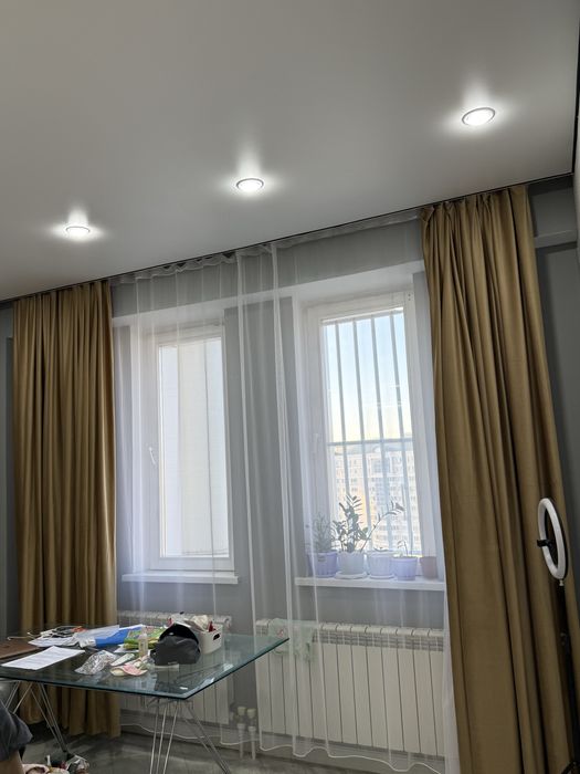 Комплект штор с тюлью