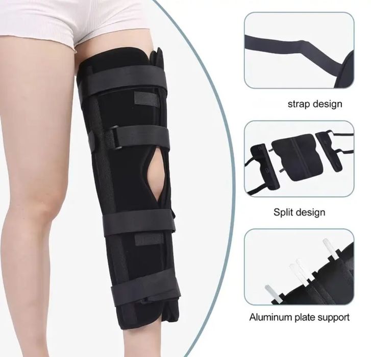 НОВА ортеза / шина за коляно – за стабилизация и обездвижване