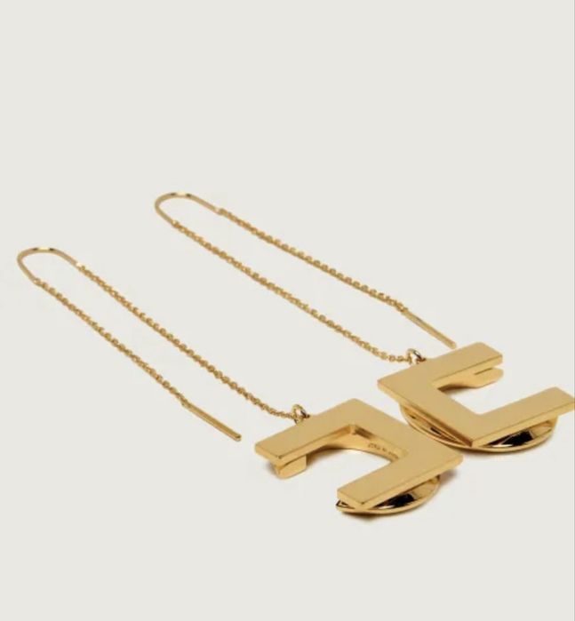 ELISABETTA FRANCHI Оригинални обеци, купени за 220€, продават се за 99€, Нови