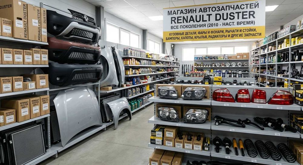 Фары фонари кузовные автозапчасти Renault Duster