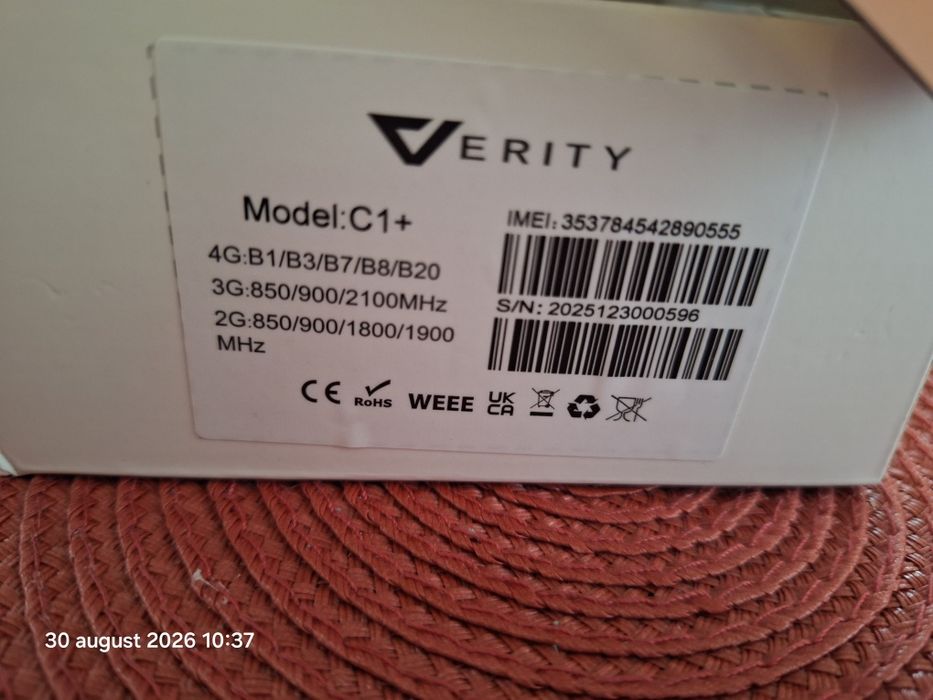 Telefon seniori -Verity C1