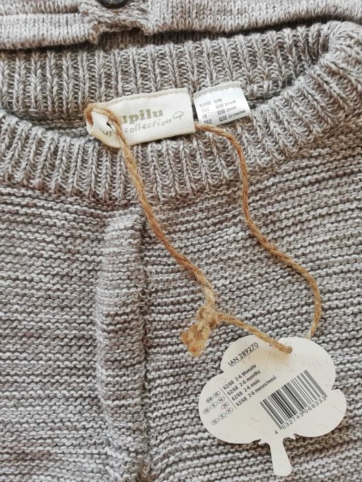 Vand set NOU 100% bumbac, 62-68 cm