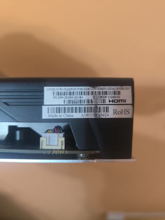 Placă video Sapphire NITRO+ Radeon RX 570 8GB