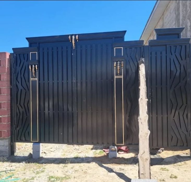 Ворота готовые..