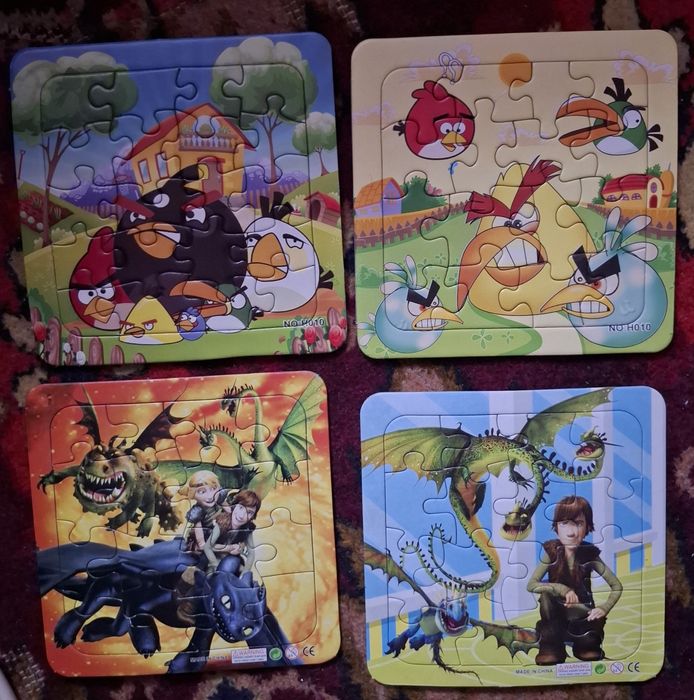 Пазлы " как приручить дракона"