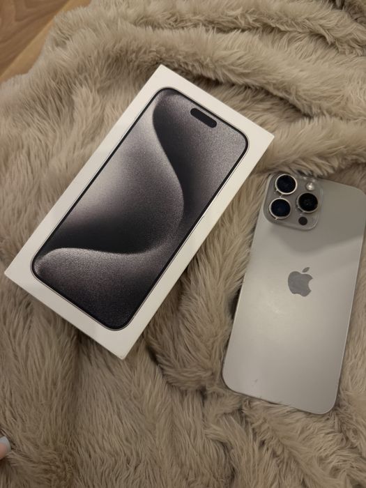 iPhone 16 Pro Max Natural Titanium 89% 256 gb